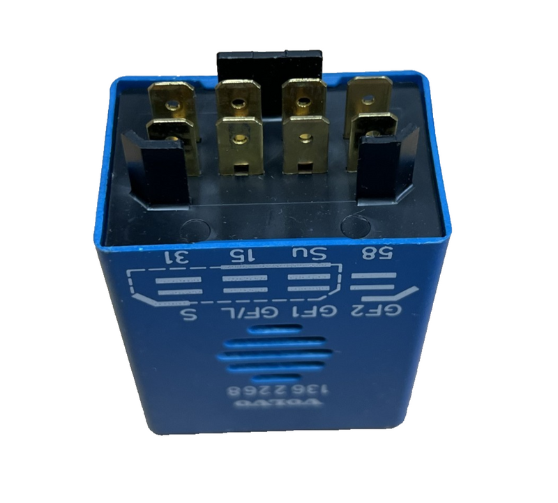 Seat Belt Reminder Relay 1362268, 5SA 004 396 00 fits 1975-1982 Volvo 260
