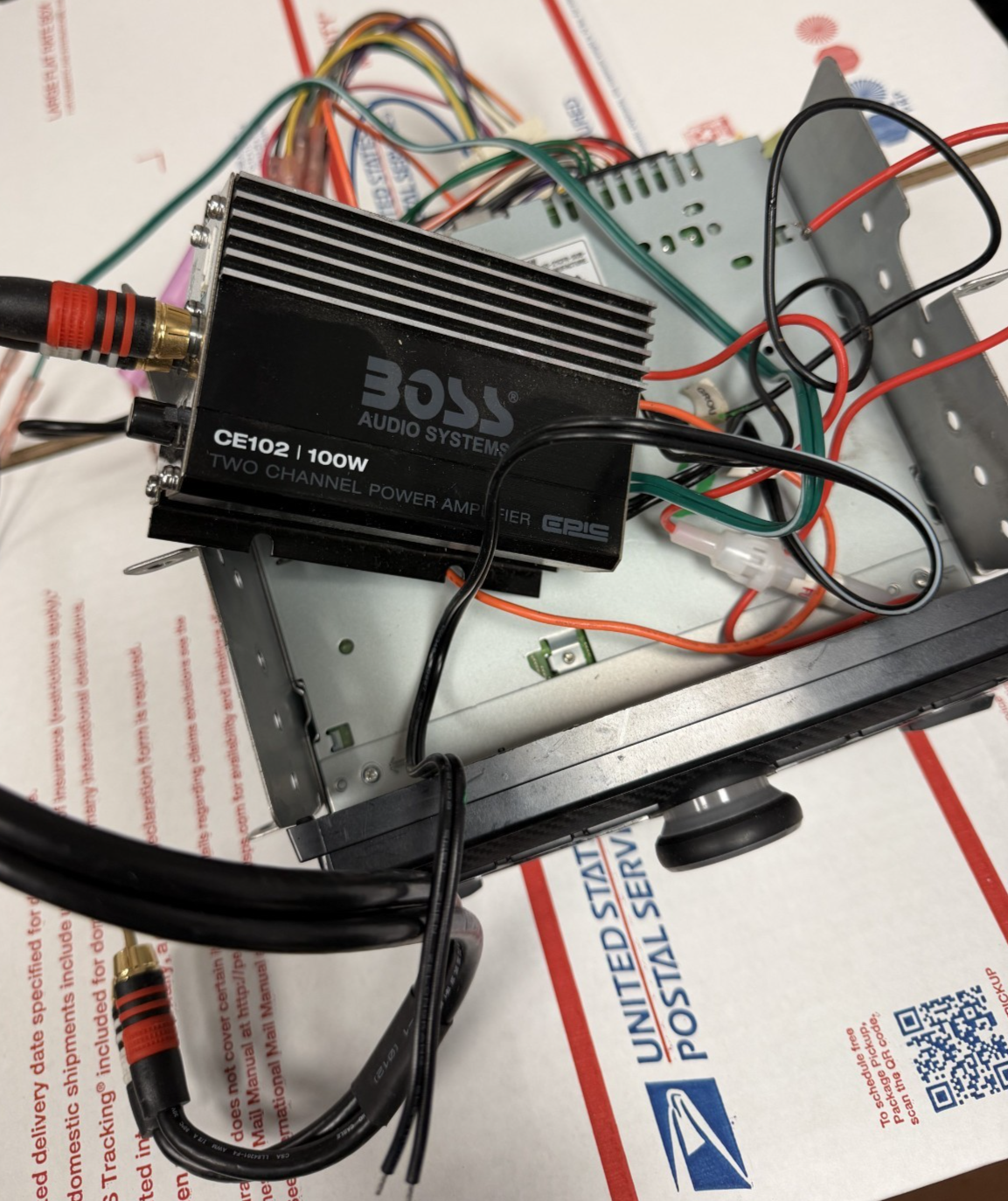 Sony Media Audio Radio Bluetooth Receiver with Two Channel Amplifier WX 920BT