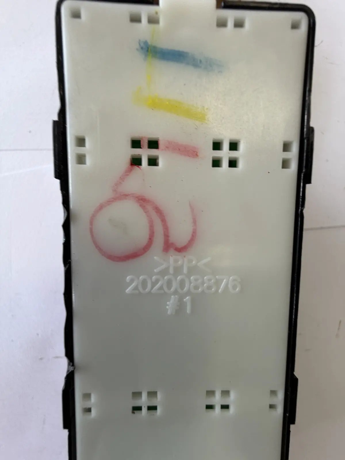 11 12 13 14 Hyundai Sonata Front Left Master Power Window Switch 202008876 Tan by Hyundai