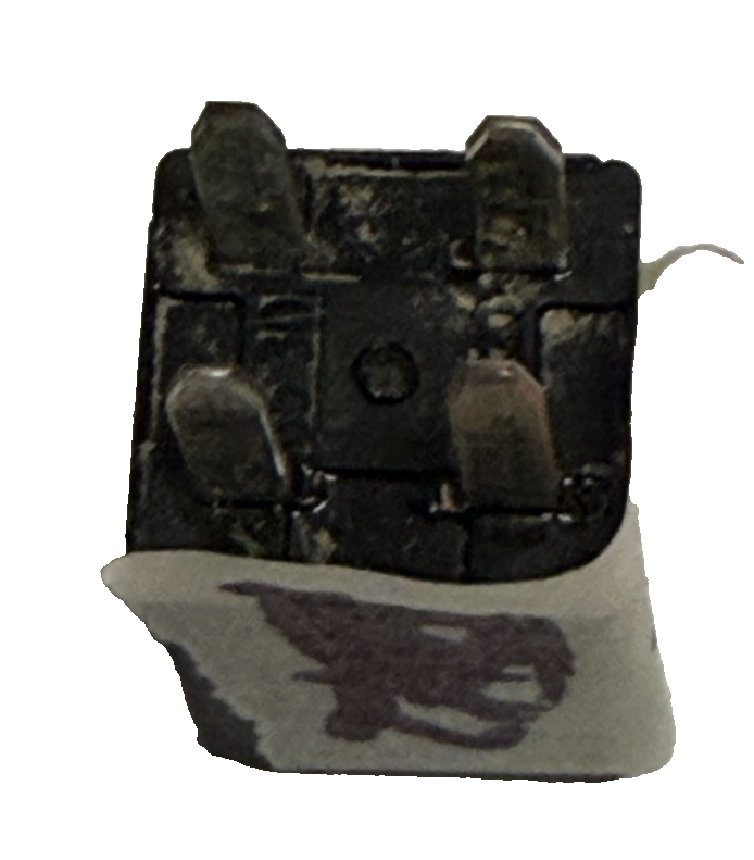 Tyco Multifunction Automotive 4-Pin Relay 15489831, 07102208 Black