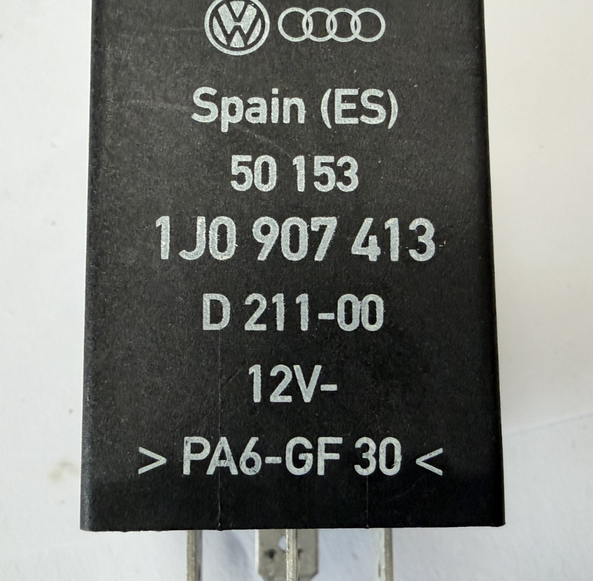 1999-2005 VW Jetta Golf GTI MK4 Beetle Starter Interlock Relay 1J0 907 413