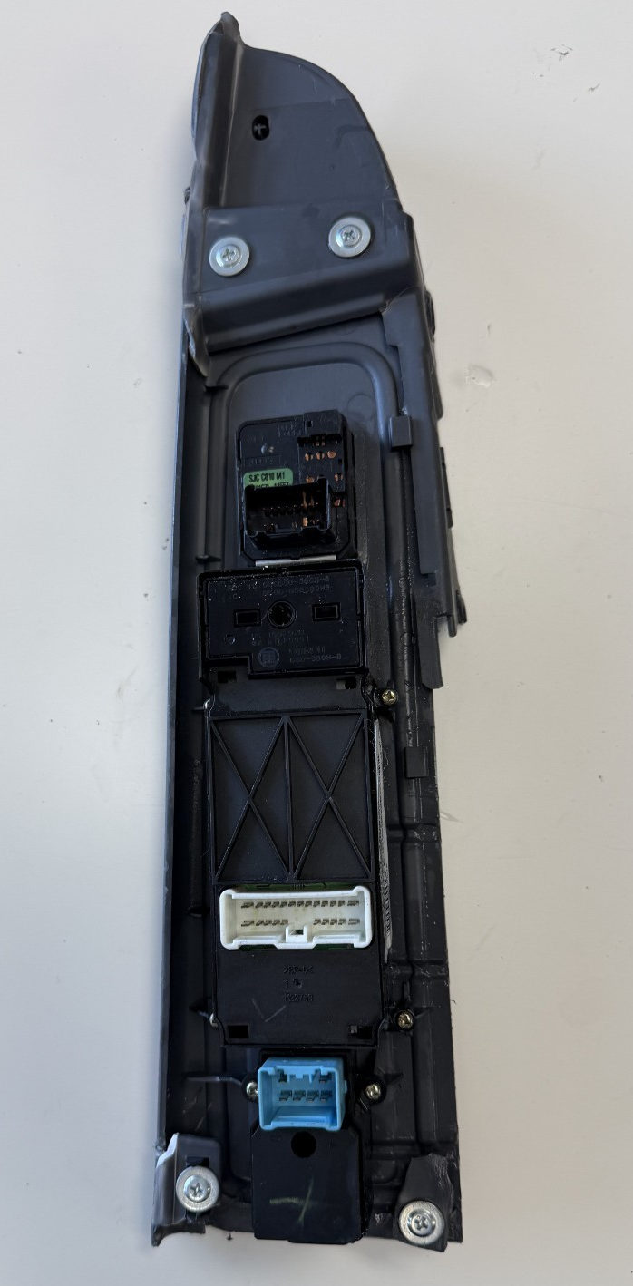 2006-2008 Honda Ridgeline Front Left Driver Door Master Switch Panel Black