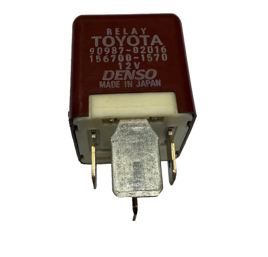 Headlamp Headlight Relay 12V 90987 02016, 156700 1570 fits 2000-2003 Toyota Echo by DENSO