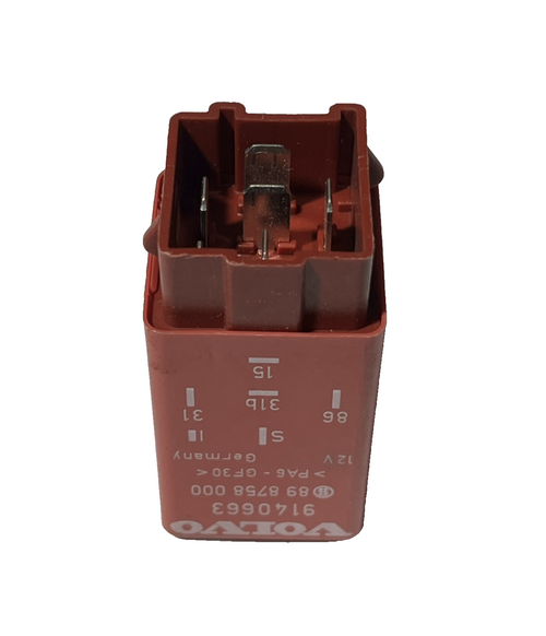 Volvo Intermittent Windshield Wiper Relay L 203 OEM 9140663, 89 8758 000