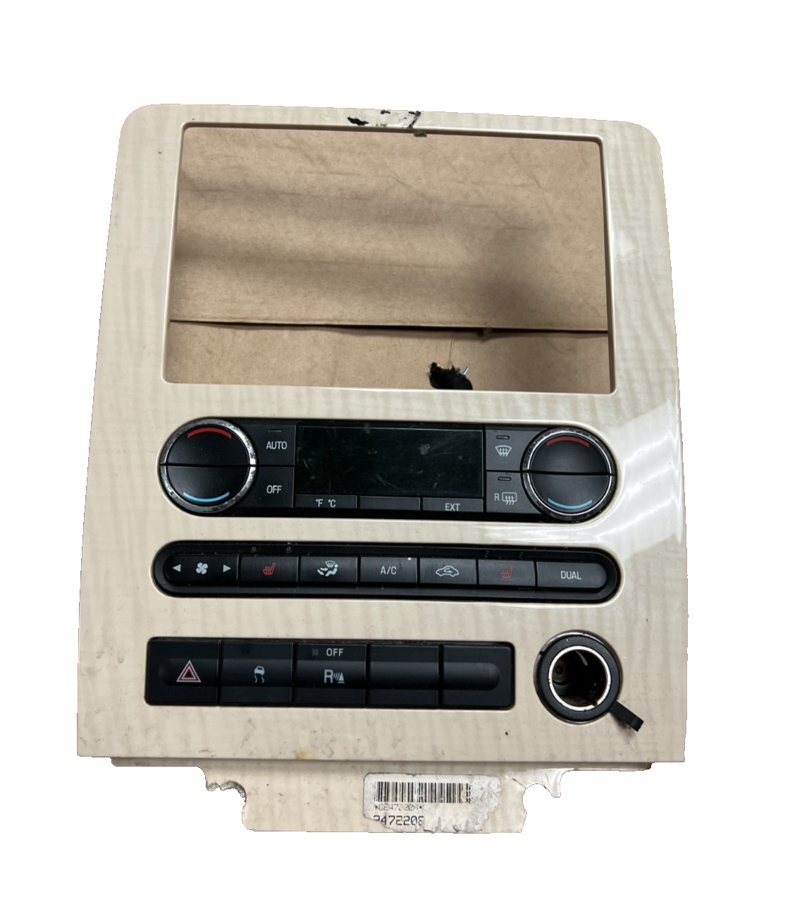 AC HVAC Climate Temperature Control 18C612 DZU7A fits 2008 2009 Ford Taurus SEL