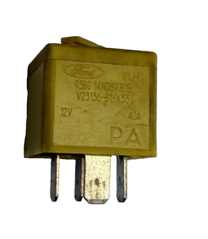 1995-2002 Ford Focus 4 Pin Relay 93BG 14N089 B1B V23136 B1 X33 Yellow