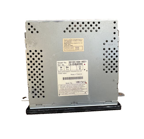 06 2006 Honda CRV 6 Disc Radio AM FM CD Cassette Player OEM 39100 S9A A601