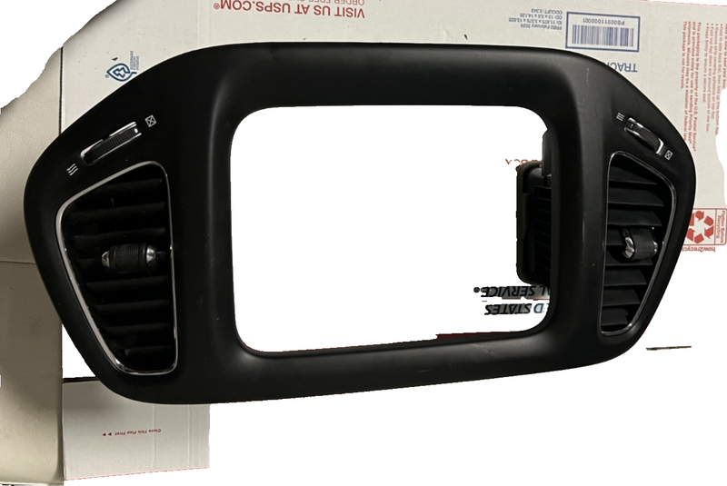 2017-2021 Jeep Compass Center Dash Radio Screen Air Vent Trim Bezel 5ZL49TRMAB
