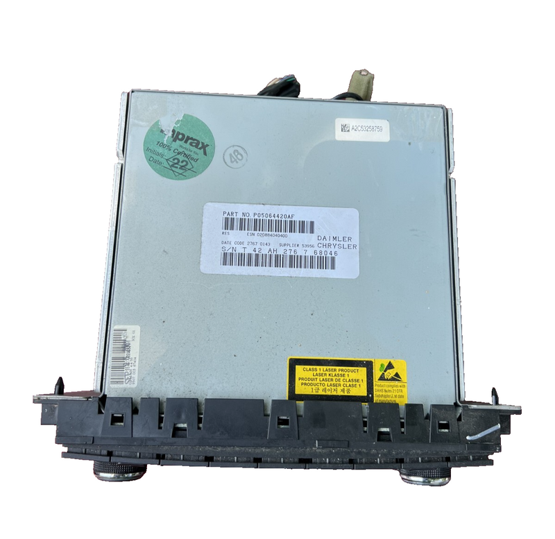 08 2008 Chrysler 300 Radio AM FM CD Player Aux Input Single Disc OEM 05064420AF