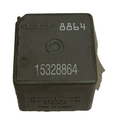 Delphi Automotive 4 Pin Prong Fusebox Fuse Relay 15328864, 8864 Black