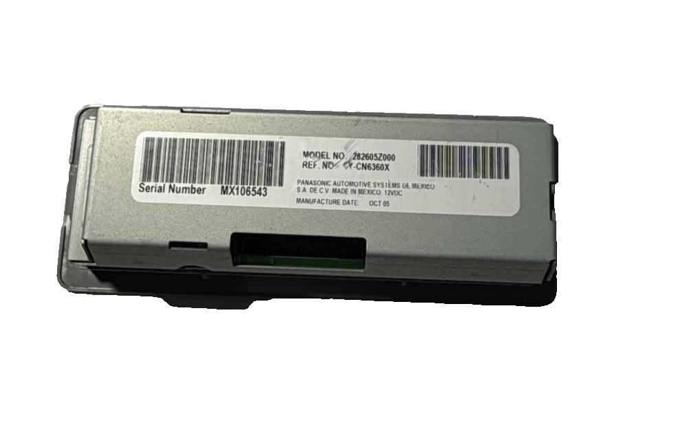 Rear Overhead AUX DVD Audio Control Panel 282605Z000 fits 2004-2009 Nissan Quest