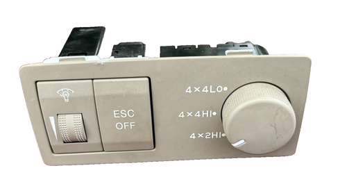 2003-2009 Kia Sorento Interior Light Dimmer ESC OFF 4x4 Switch OEM Tan