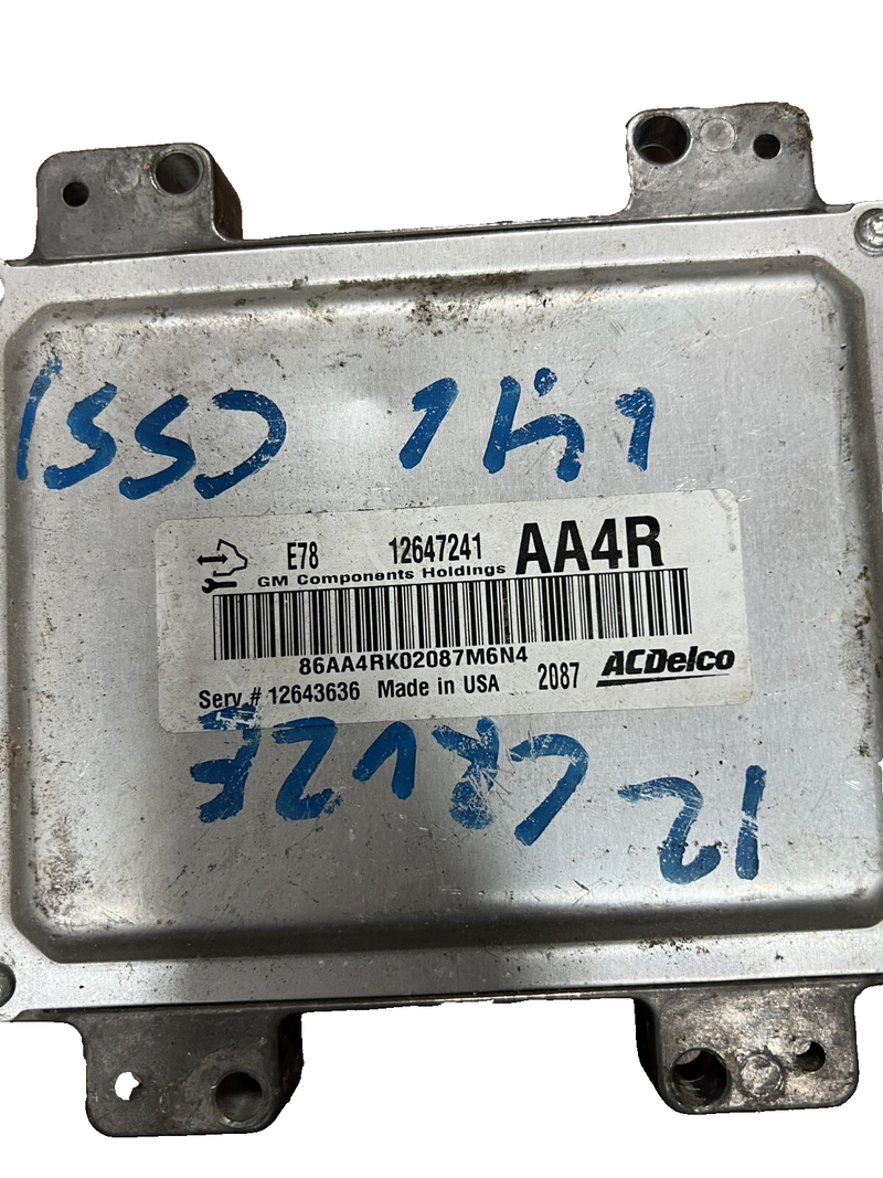 12 13 14 15 16 Chevrolet Cruze Engine Computer Module ECM OEM 12647241