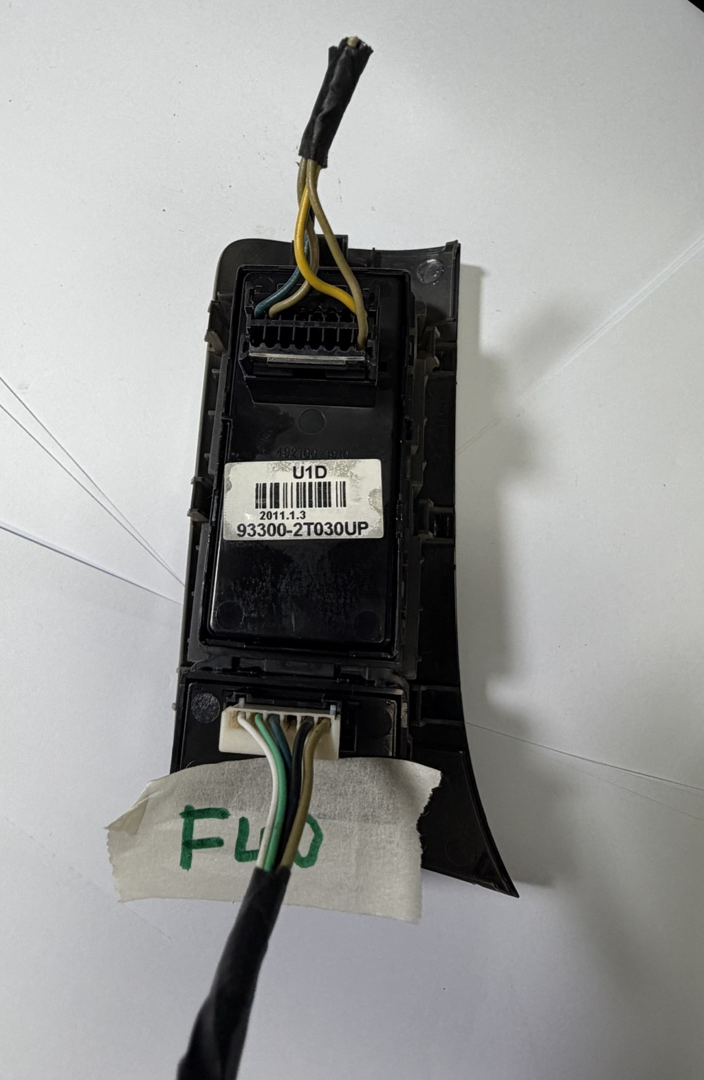 2011-2013 Kia Optima Dash Panel Light Dimmer & Traction Switch 93300 2T030UP