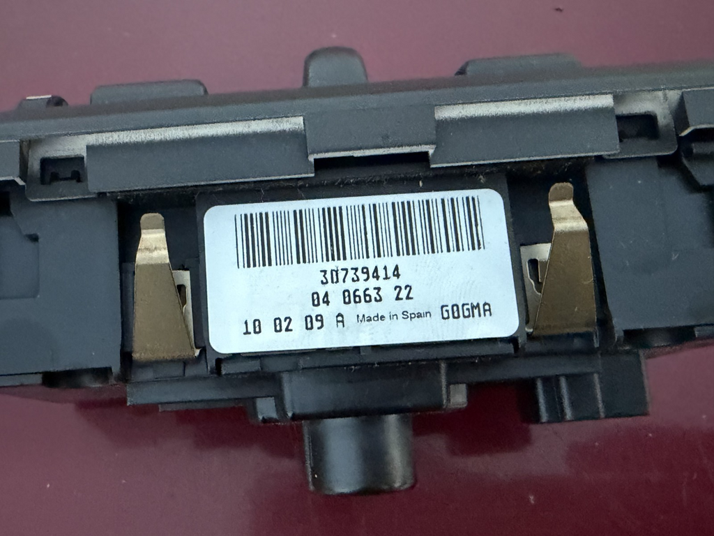 Headlight Head Light Switch 30739414 fits 2008-2012 Volvo S80 V70