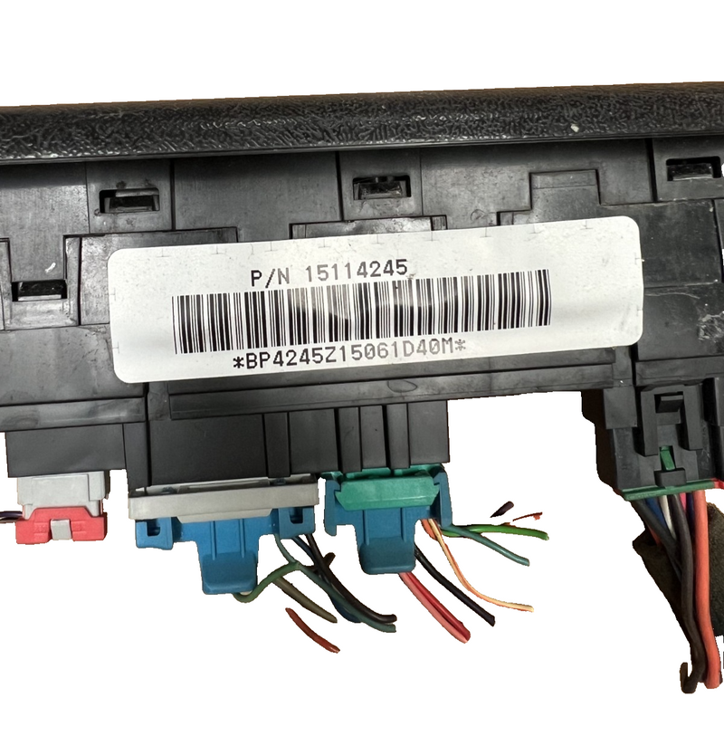 02-05 Chevrolet Trailblazer Driver Left Side Master Window Switch OEM 15114245