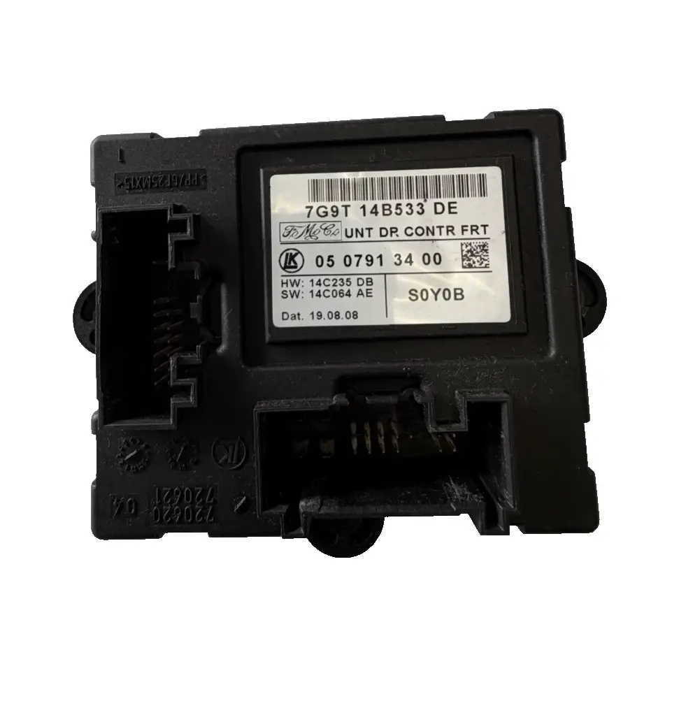 09 2009 Jaguar XF Front Left Door Panel Control Module 7G9T 14B533 DE by Fomoco