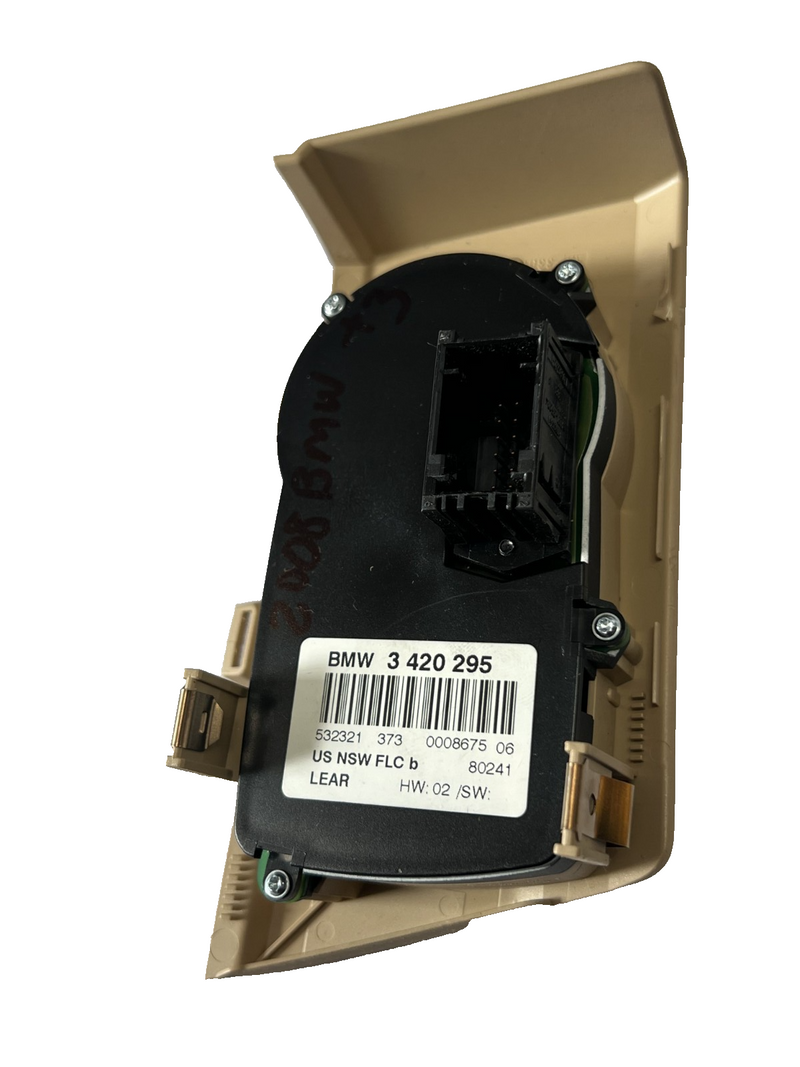 07 2007 BMW X3 E83 Headlight Fog Light Control Switch Front Left Driver Side