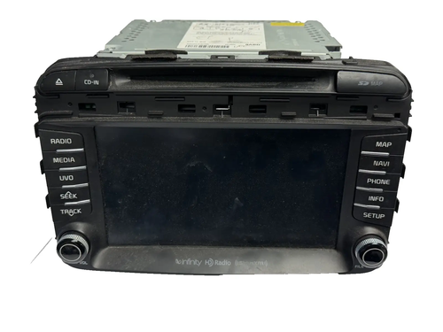 16 17 18 Kia Sorento AM FM CD Navigation Radio Player Display Screen 96560 C6001 by Kia