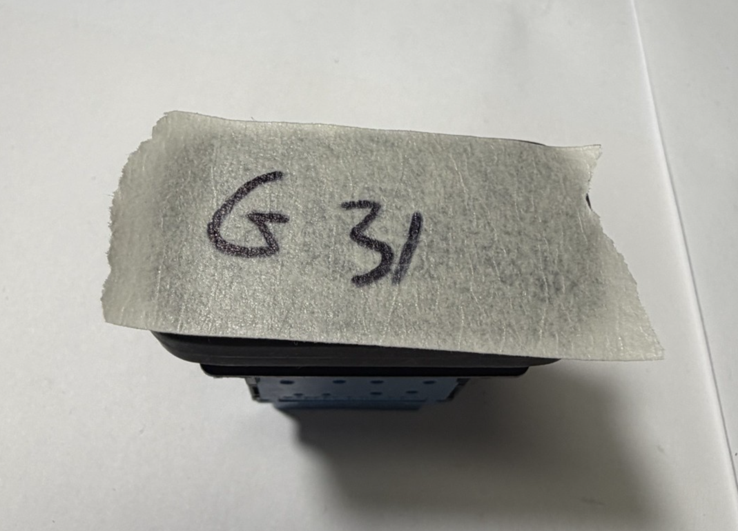 04 2004 Honda Civic Defrost Defog Switch M19620 M19902 CMS S5A Black