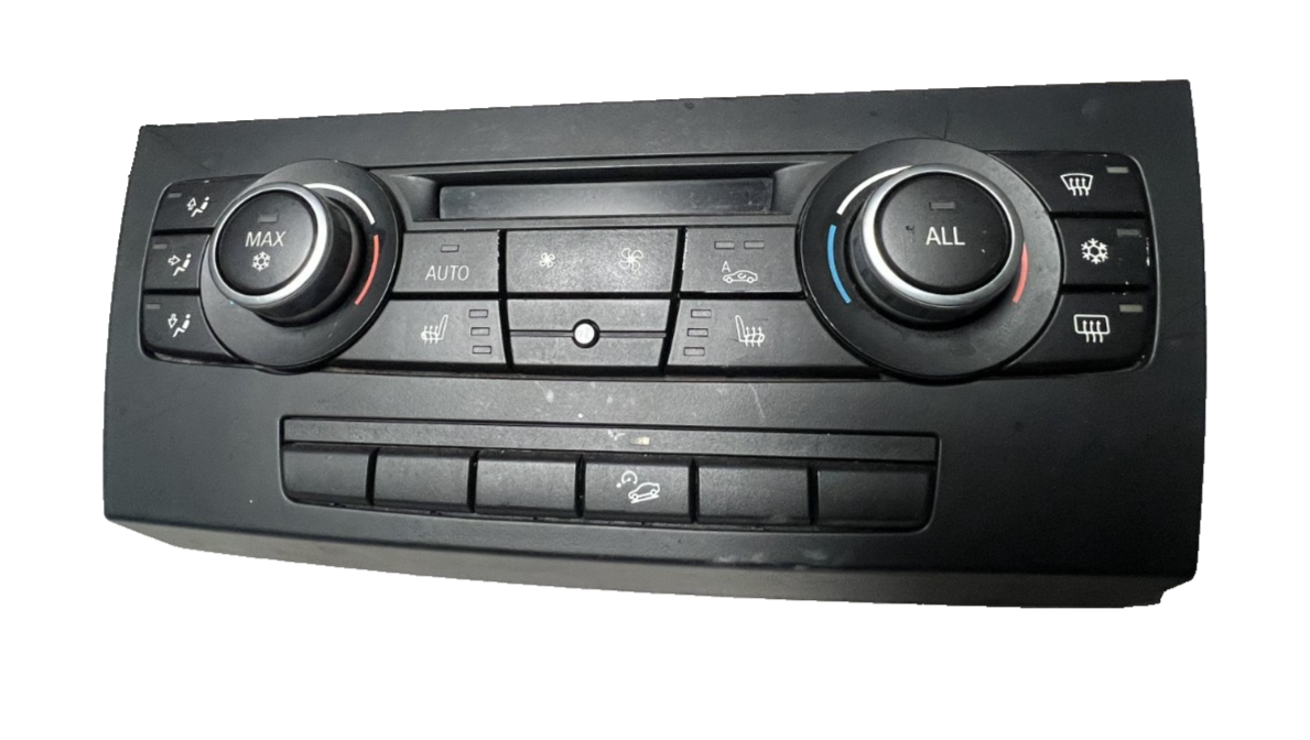 11 BMW 3 Series E90 E92 Temperature Climate Heater Control Panel 9221852