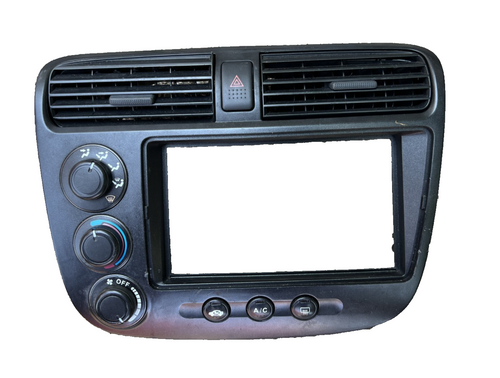 01 02 03 04 05 Honda Civic Center Dash Radio Vent Bezel Climate Control Switch