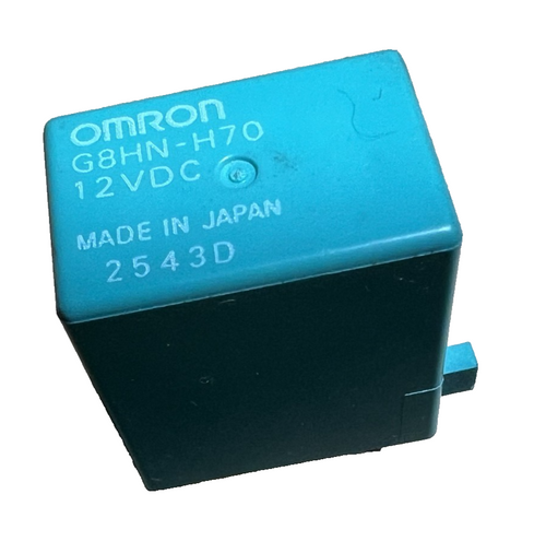 Omron 4 Pin Accessory Power Relay 12VDC G8HN H70 Blue