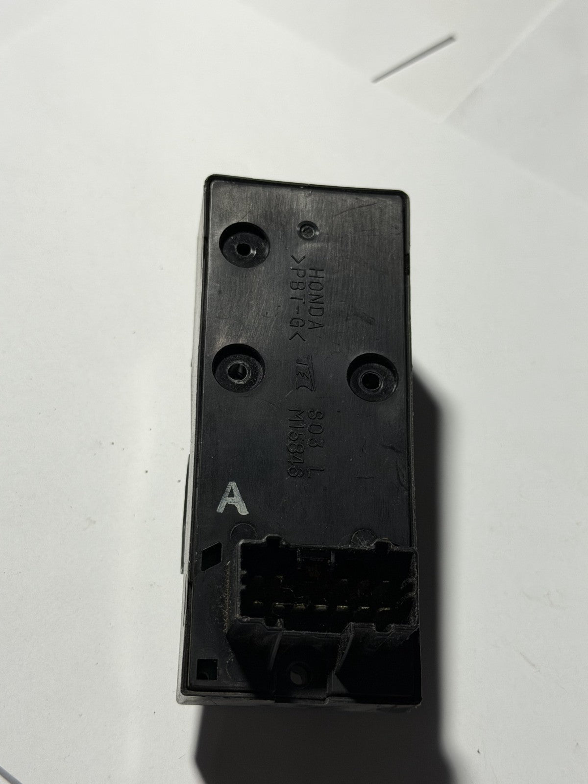 1996-2000 Honda Civic Coupe Master Power Window Switch Left M15846 Black