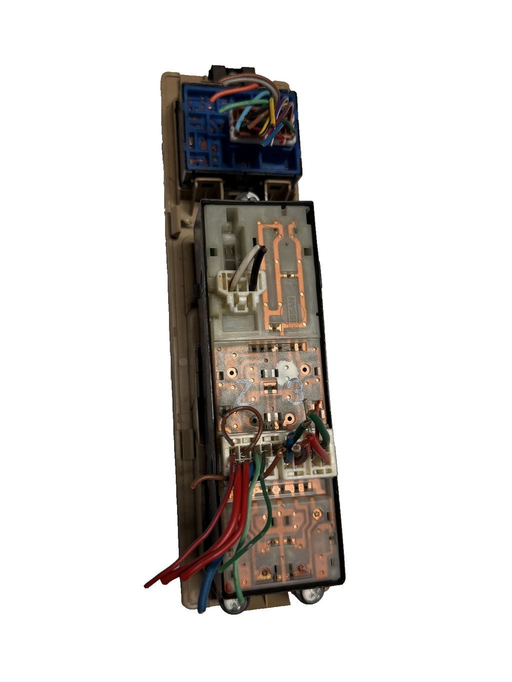 2004-2014 Nissan Titan Armada Master Window Switch Driver Side Left LH Tan by Nissan
