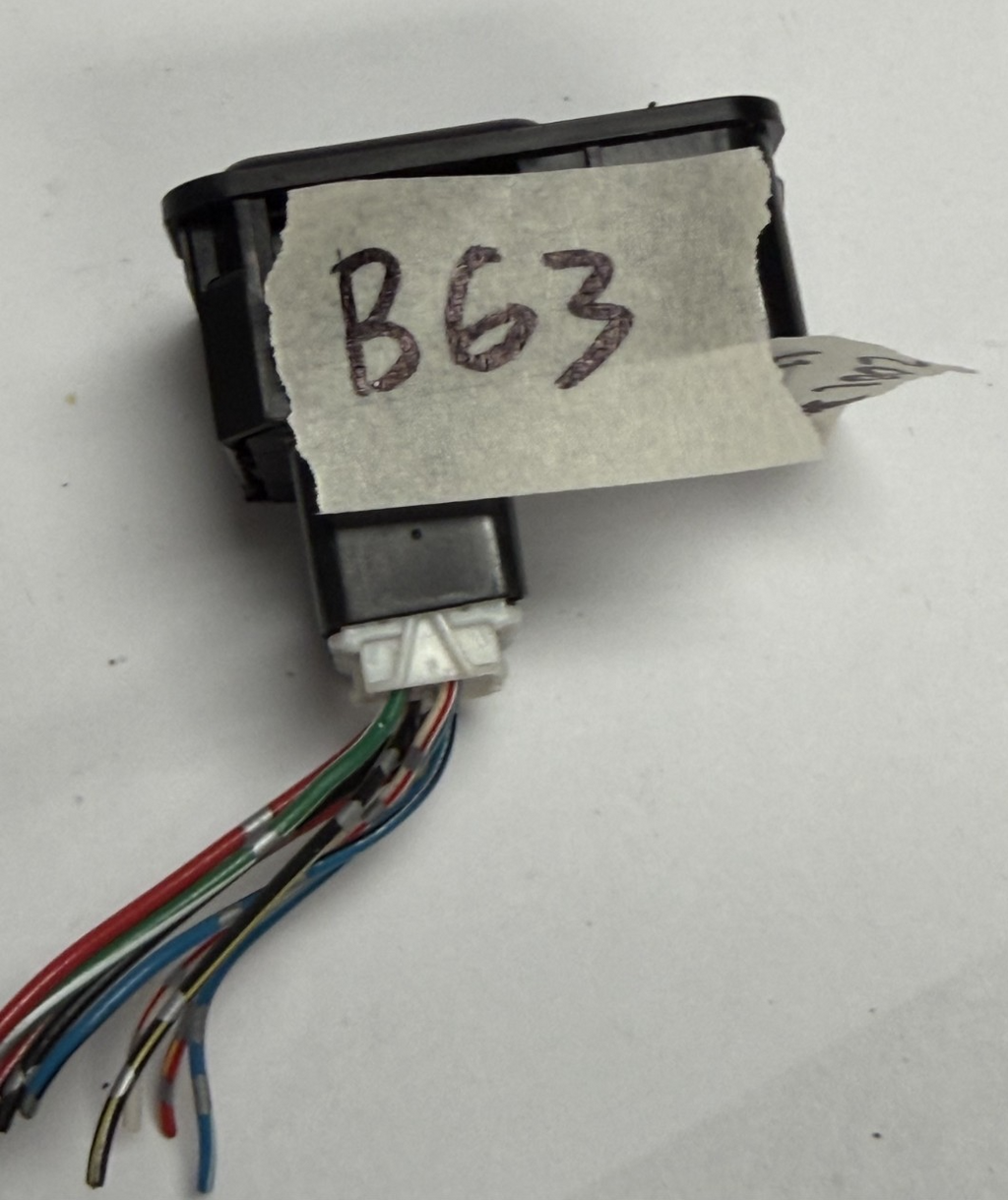 Side Mirror Control Switch Button 1071T Black fits 01 02 03 04 05 Honda Civic