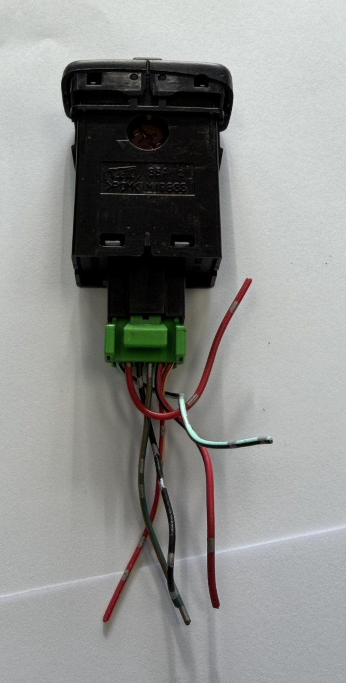 Sunroof Sun Roof Control Switch Button M19833 fits 2001-2005 Honda Civic