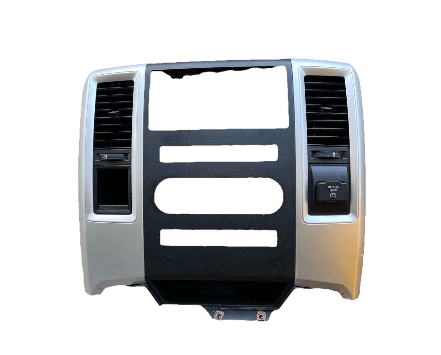 2009-2012 Dodge Ram 1500 2500 Center Dash Radio Climate Bezel with Vents