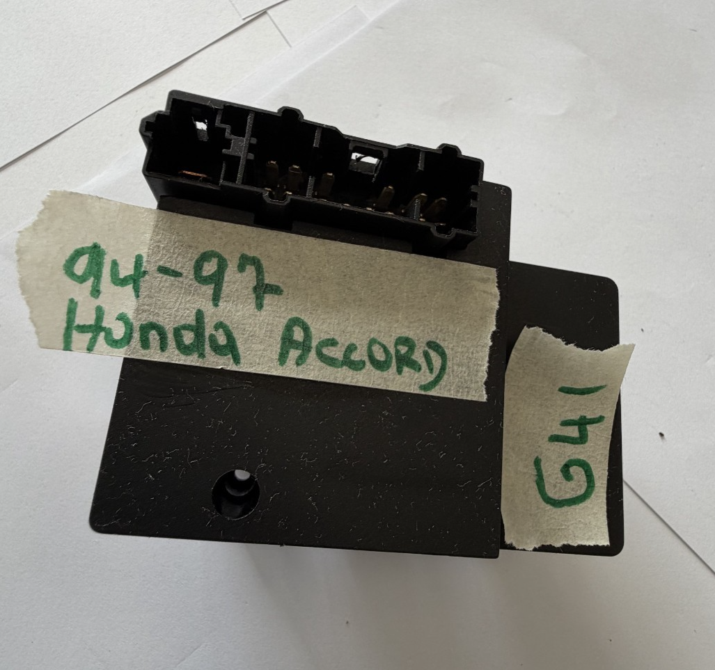 1994-1997 Honda Accord Master Power Window Switch Control Black