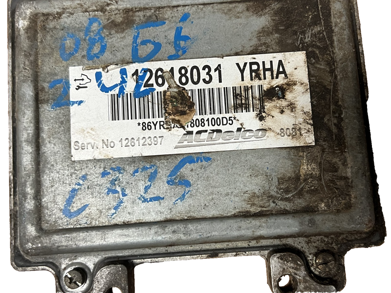 08 09 10 Pontiac G6 Engine Computer Control Module ECM ECU OEM 12618031