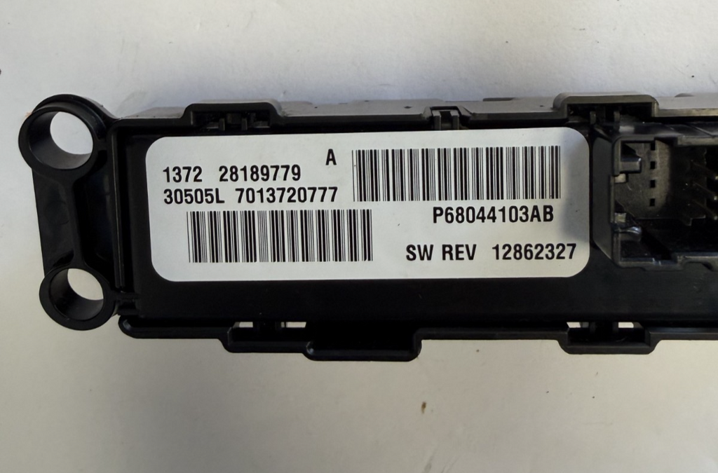 2010-2013 Jeep Patriot Traction Control Hazard Heated Seat Switch 68044103AB