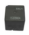 Genuine Delphi Automotive 4 Pin Relay 15328864, 8864 Black
