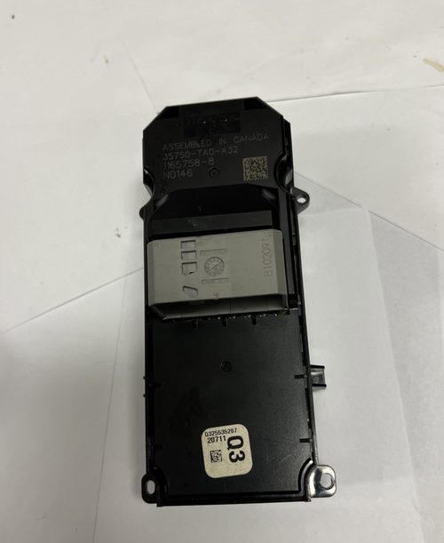 08 09 10 11 12 Honda Accord Master Window Switch Lock Driver Left 35750-TA0-A32