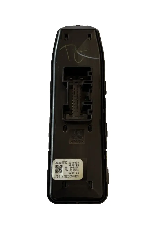 2016 2017 2018 Chevrolet Malibu Driver Left Side Window Switch 23308155 Black by General Motors