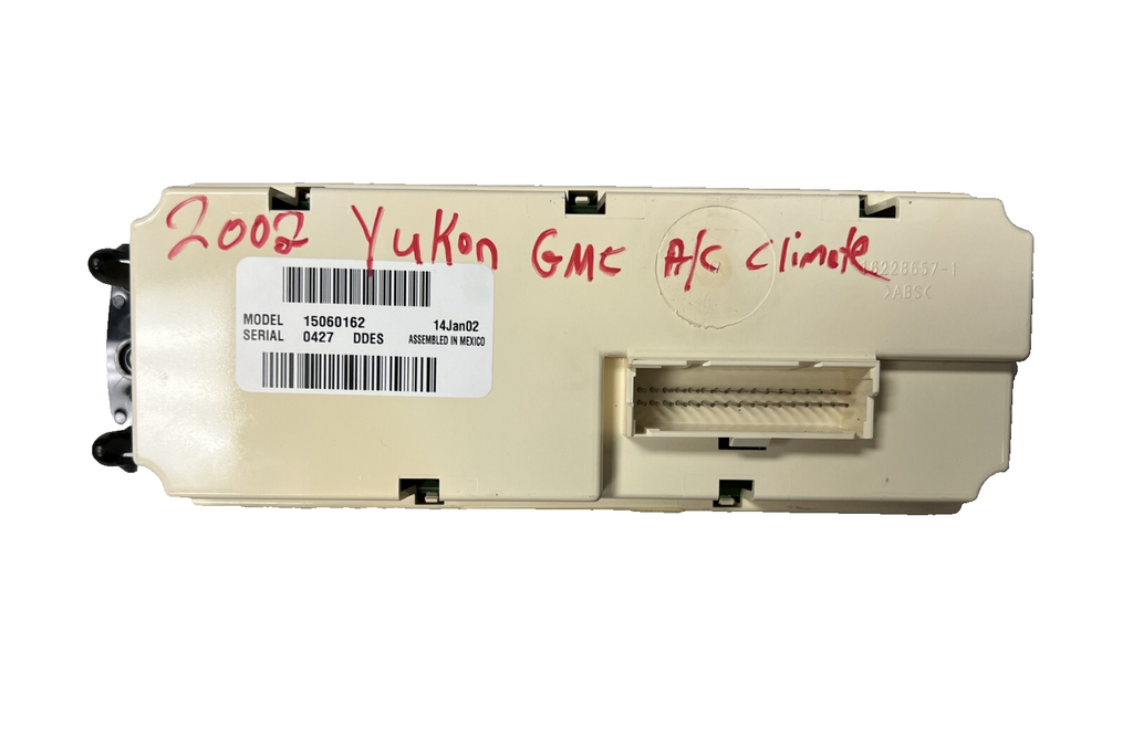 2000-2002 GMC Yukon AC Heater Temperature Climate Control OEM 15060162 by Chevrolet