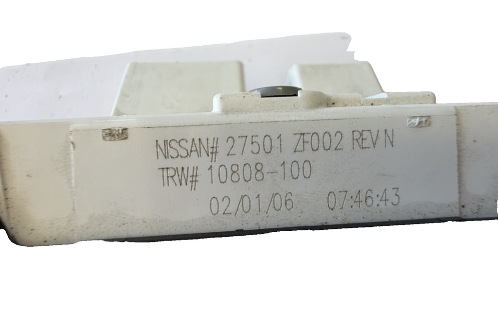 AC Heater Temp Climate Control Switch 27501 ZF002 fits 05-06 Nissan Quest by Nissan