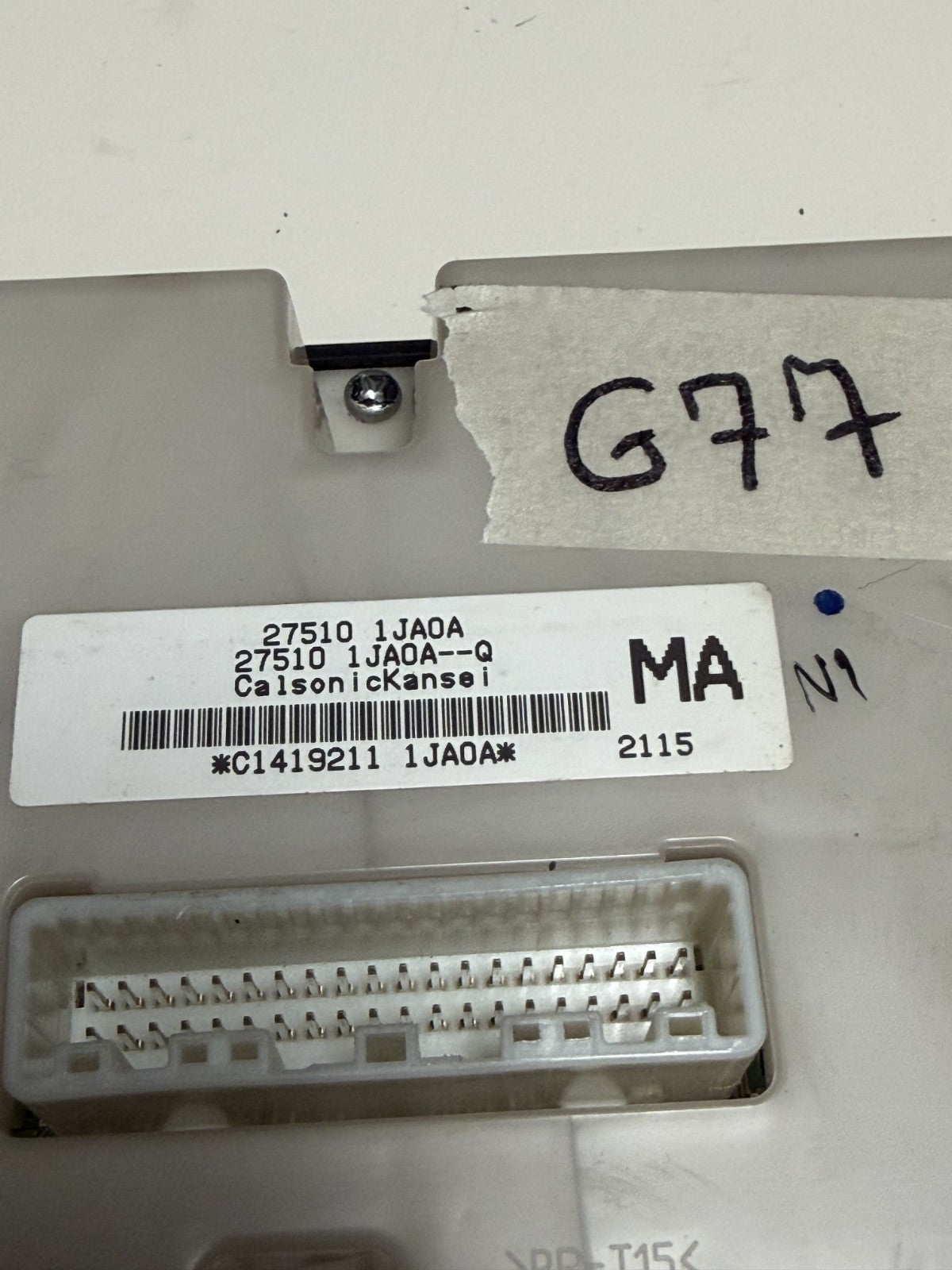 2011-2016 Nissan Quest AC Heater Climate Temperature Control 27510 1JA0A