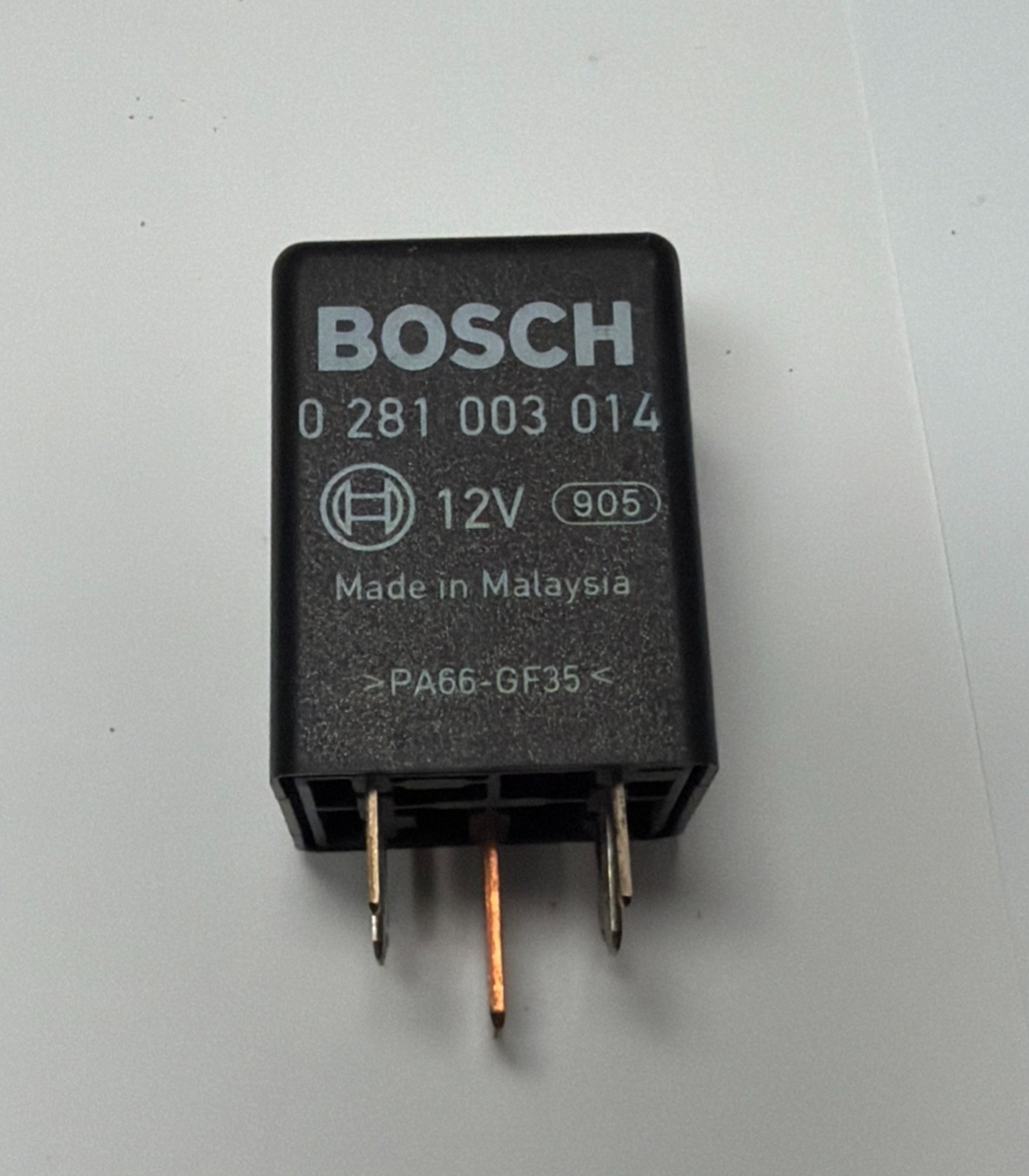 1996-2001 VW TDI Bosch Glow Plug Relay 12V 0 281 003 014, 038 911 253