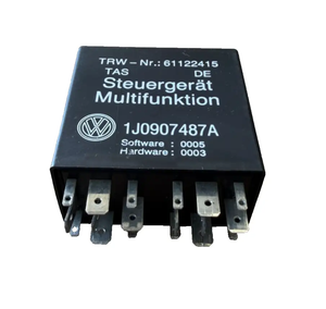 Volkswagen Passat Multifunction Steering Relay 1J0907487A Black 1999 to 2005