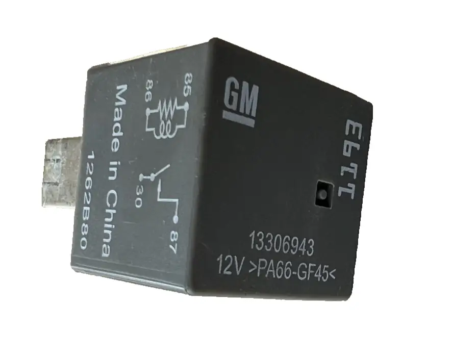 2015 2016 2017 Cadillac XTS General Motors 4 Pin Automotive Relay 13306943 by GM