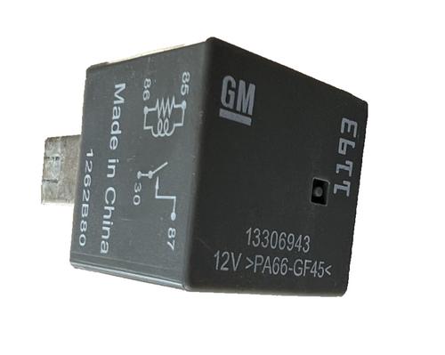 2015 2016 2017 Cadillac XTS General Motors 4 Pin Automotive Relay 13306943
