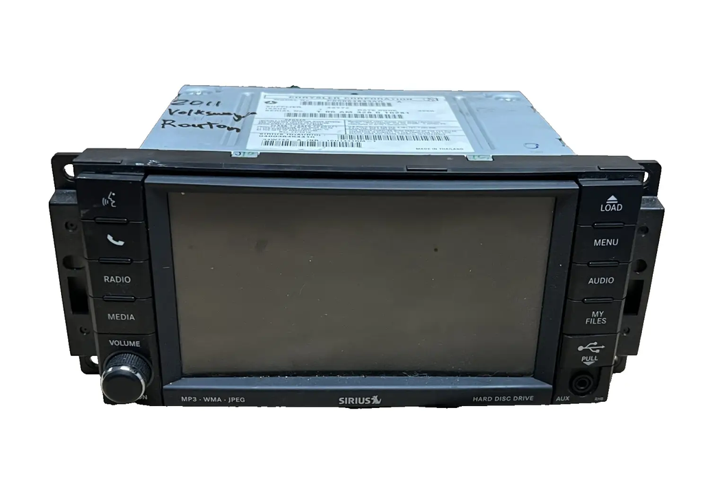 2009-2014 Volkswagen Routan Stereo Radio Media Receiver OEM 05064843AG by Chrysler