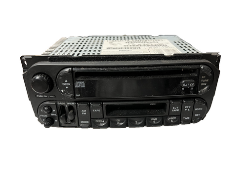 2002-2007 Chrysler Town & Country CD Player Cassette Radio Stereo OEM 05064042AC