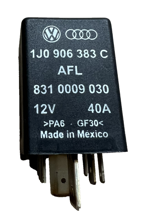 02 2002 Volkswagen Cabrio 2.0L Fuel Pump Relay 1J0 906 383 C, 831 0009 030