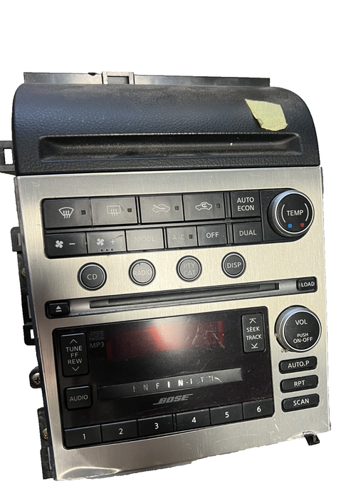 05 06 Infiniti G35 6 CD MP3 Player Changer AC Climate Control OEM 28185 AC705