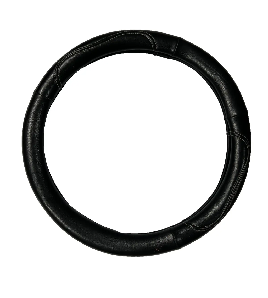 Steering Wheel Cover Black Universal Fit for Grip by Unbranded